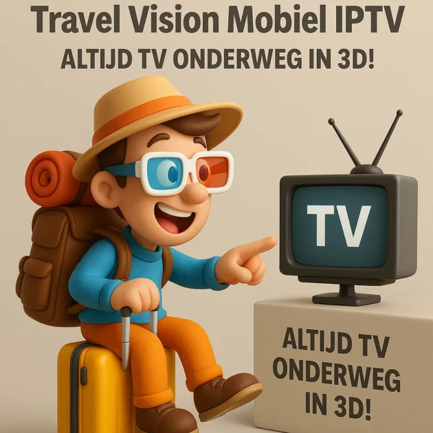 Travel Vision Mobiel IPTV: Altijd TV Onderweg