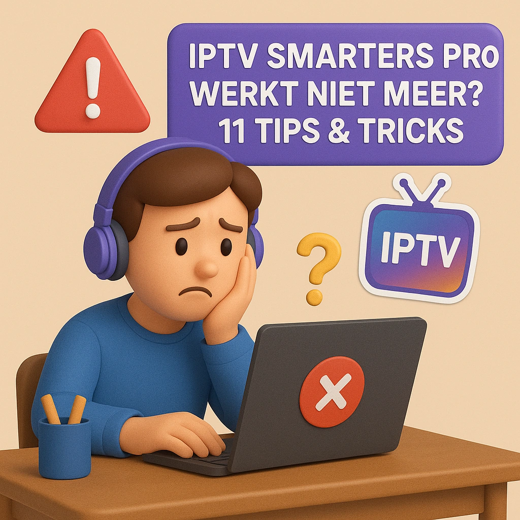 IPTV Smarters Pro Werkt Niet Meer? 11 Tips & Tricks
