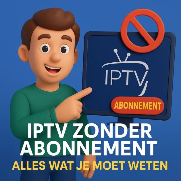 IPTV zonder abonnement: Alles wat je moet weten