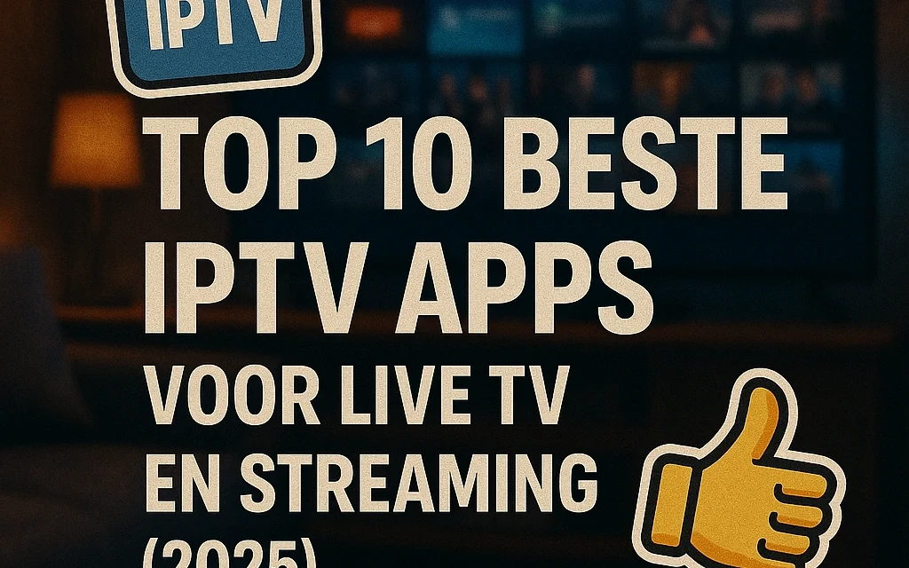 Top 10 IPTV apps voor live TV en streaming (2026)