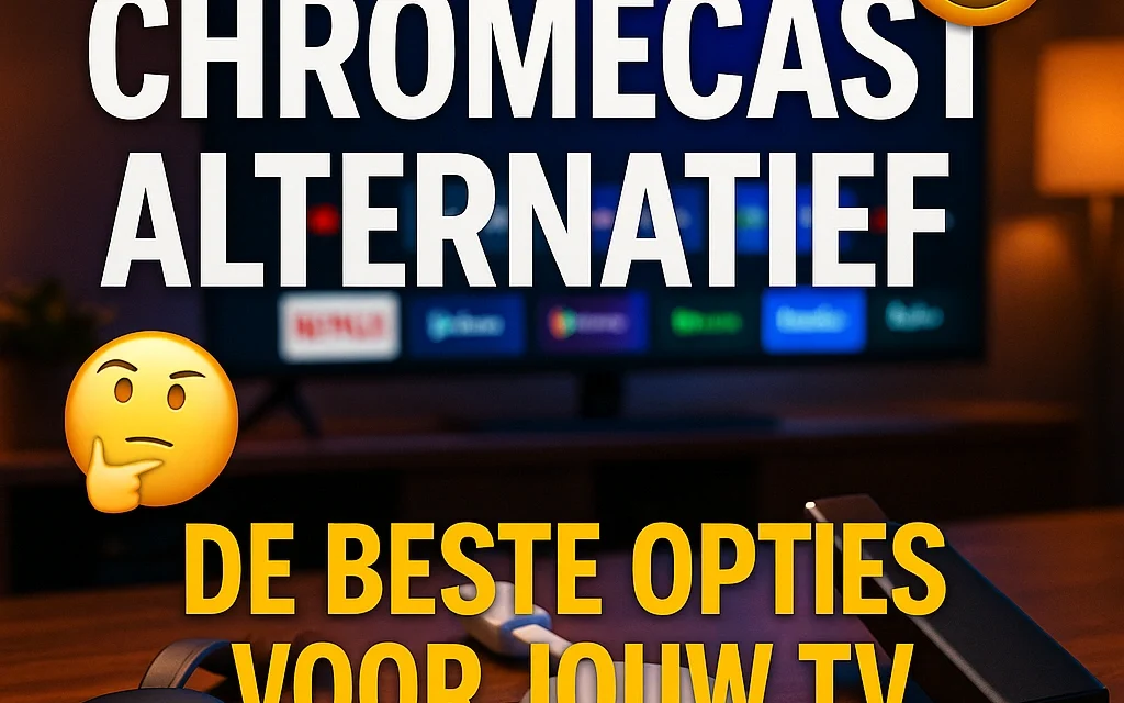 Chromecast alternatief: de beste opties voor jouw TV