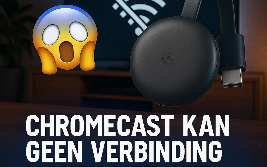 Chromecast kan geen verbinding maken met wifi – stap voor stap